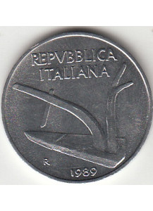 1989 Lire 10 Spiga Fior di Conio Italia